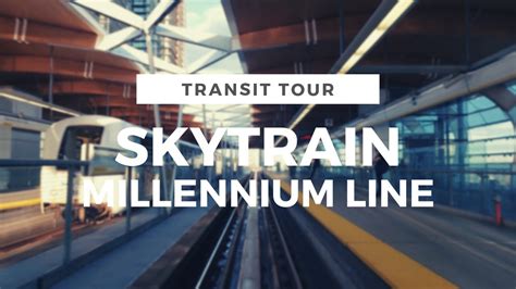 4k Full Millennium Line Ride Evergreen Extension Skytrain