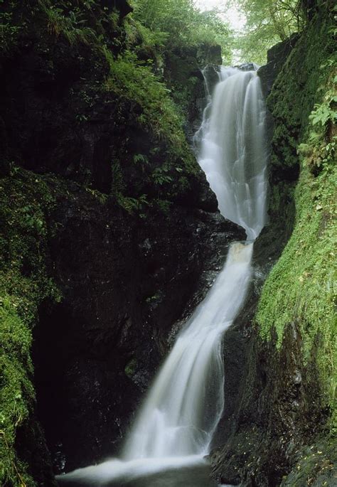 Glenariff Falls Glens Of Antrim Co Photograph By The Irish Image