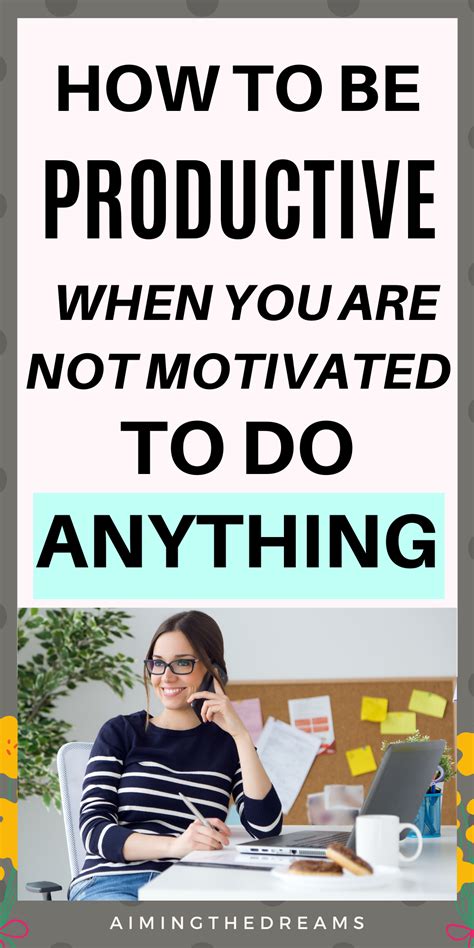 How To Be Productive When You Are Not Motivated To Do Anything