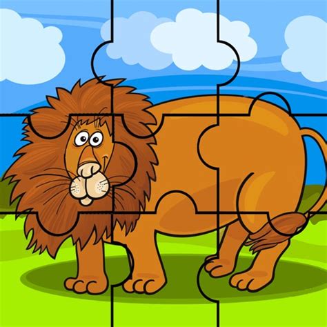 Animal Jigsaw Puzzle Games Kids Toddlers Learning By Faisal Saleem