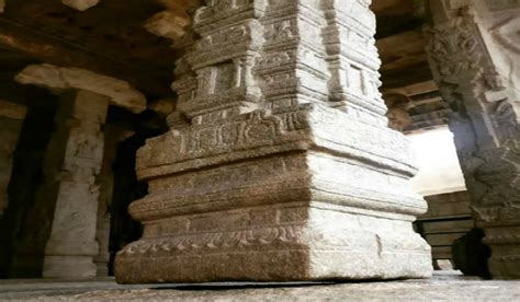 The Secret Mystery Behind The Hanging Pillar Of Lepakshi Temple In