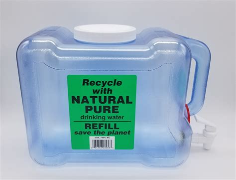 Bpa Free 2 Gallon Bottle Natural Pure Drinking Water