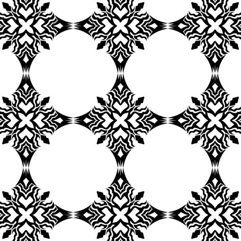 Geometric Cool Abstract Floral Pattern 23683287 Vector Art At Vecteezy