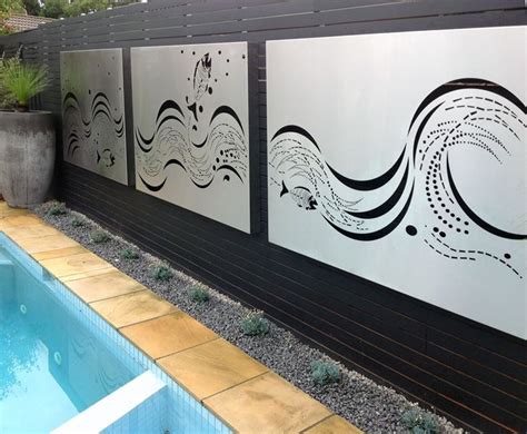 stainless steel wall art panels paal grant landscaping