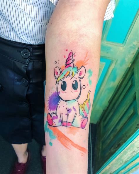 unicorn tattoo unicorn tattoos rainbow tattoos baby tattoos