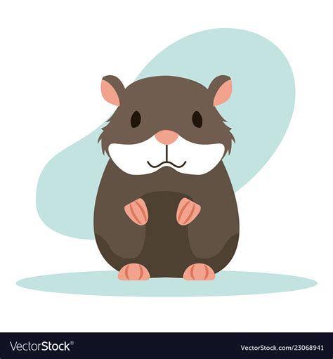 Hamster Rodent Animal Royalty Free Vector Image