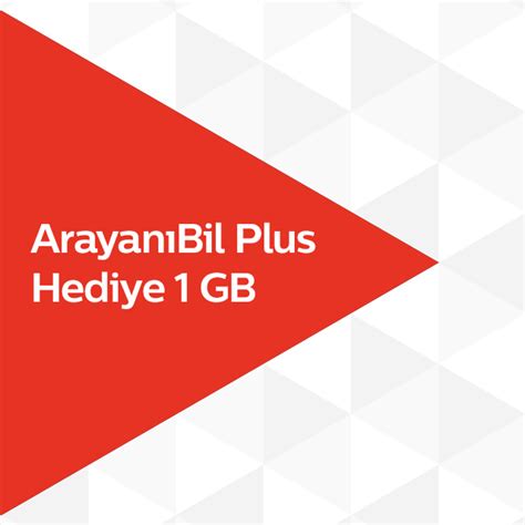 ArayanıBil Plus Hediye 1 GB İnternet Kampanyası Türk Telekom