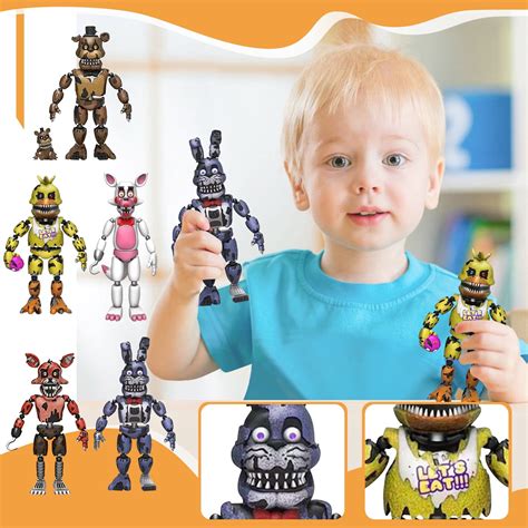 guvpev five nights at freddy s fnaf 6 articulated action figure toys five nights at fre ddy s