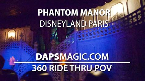 360 Pov Phantom Manor Disneyland Paris 2017 Youtube