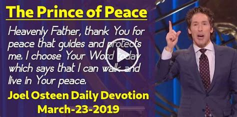 Download peace preachers amama song mp3. Joel Osteen (March-23-2019) Daily Devotion: The Prince of Peace