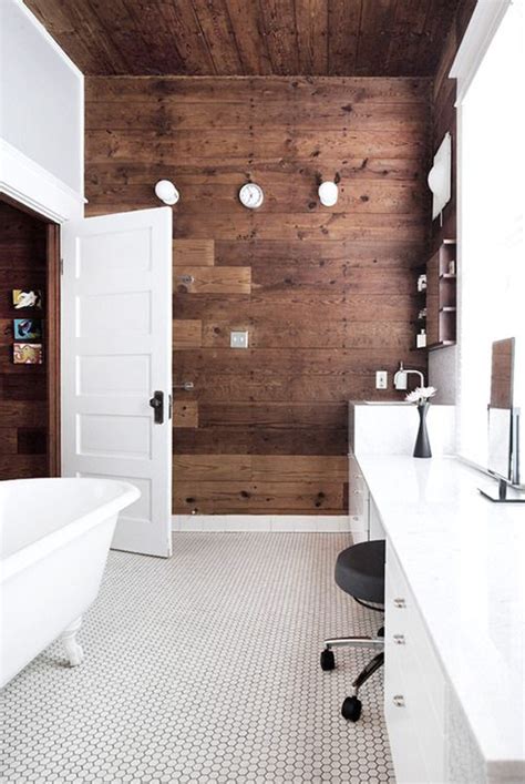 10 Wood Bathroom Floor Ideas Home Design And Interior