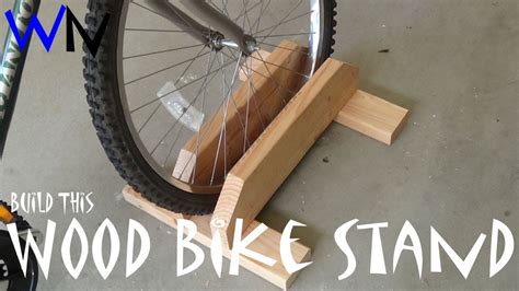 Diy Wooden Bicycle Stand Son Sexton