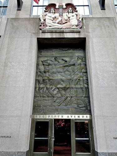 Youth Leading Industry Attilio Piccirilli Above The Entrance Of The