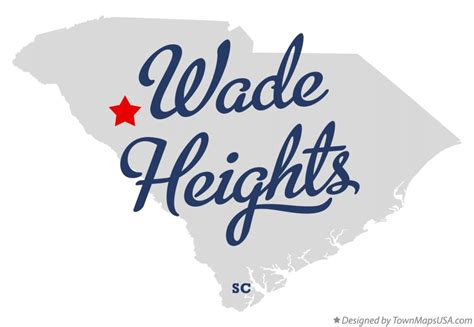 Map Of Wade Heights Sc South Carolina