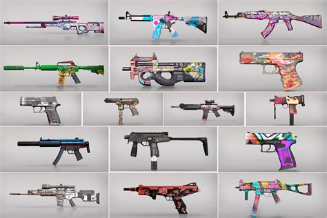 All The Skins From The New Case That Came To Csgo Revolution Case
