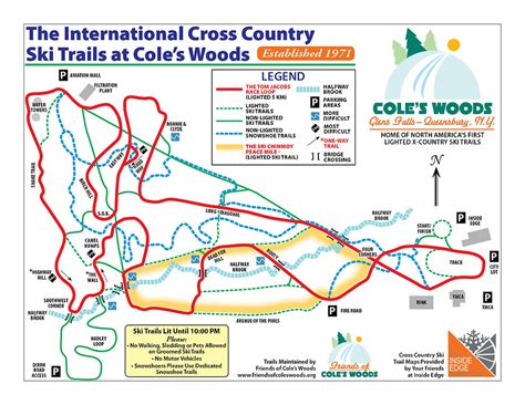 Trail Map And History Friendsofcoleswoods