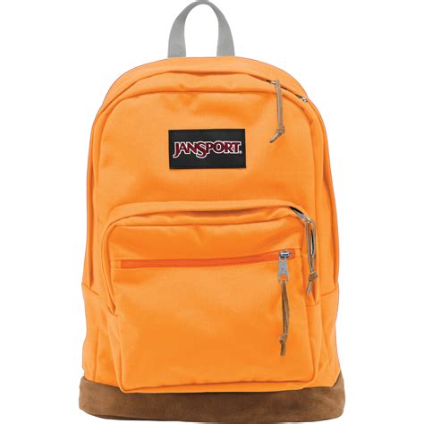 Jansport Right Pack Backpack Orange Gold Typ701e Bandh Photo