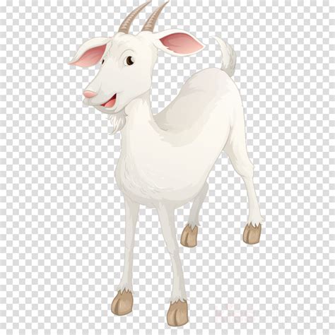 Goat Cartoon Clipart Cattle Sheep Illustration Transparent Clip Art
