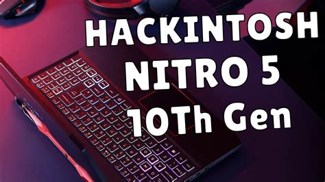 Hackintosh Top Veja Como Instalar Macos Monterey No Acer Nitro De Hot