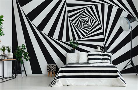 Black And White Wallpaper And Wall Murals Wallsauce Us