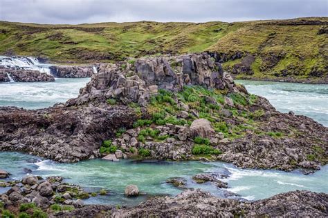 Thjorsa River In Iceland Stock Image Image Of Nature