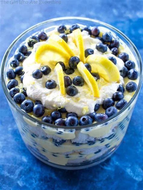 Lemon Blueberry Trifle Video The Girl Who Ate Everything