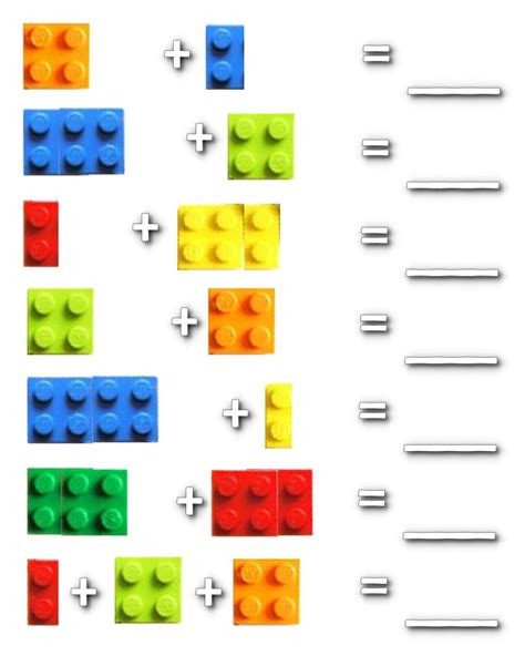 Free Printable Lego Math Worksheets FREE PRINTABLE TEMPLATES