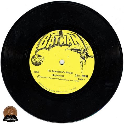 Under the Giant Penny: Power Records: Batman, The Scarecrow's Mirage