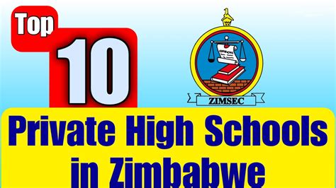 Top 10 Private High Schools In Zimbabwe Youtube