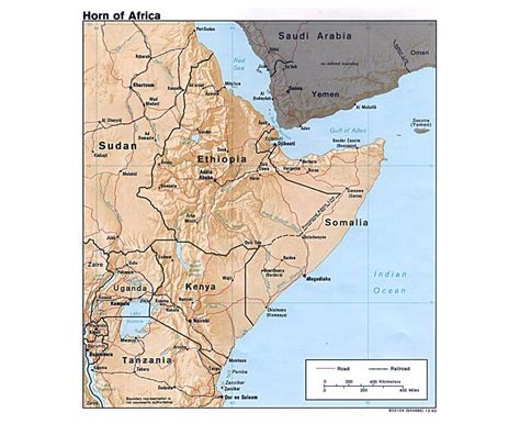 Maps Of Horn Of Africa Collection Of Maps Of Horn Of Africa Africa