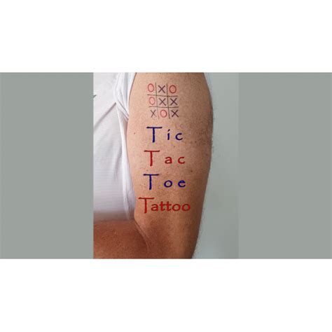 Tic Tac Toe Tattoo By Eran Blizovsky Trick Magic Tao