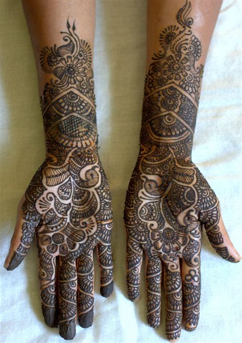 Peacock Henna Design Henna Henna Hand Tattoo Hand Tattoos