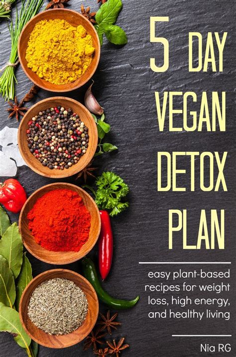 5 Day Detox Plan Vegan Detox Plan Vegan Detox Detox Plan