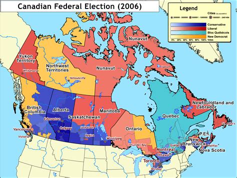 Results Of The Canadian Federal Election 2006 Wiki Everipedia