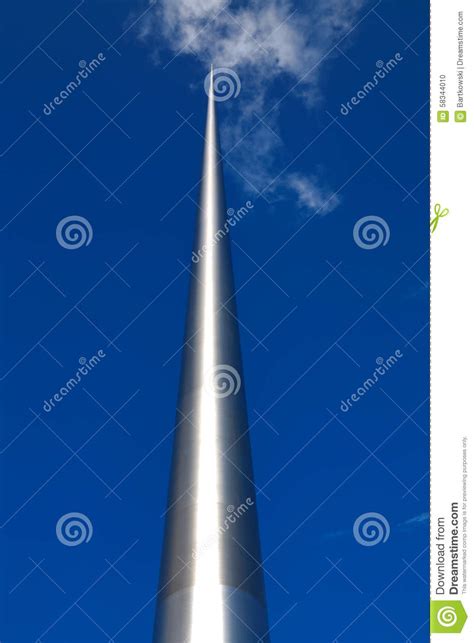 The Spire Of Dublin Also Known As Spike Royalty Free Stock Image