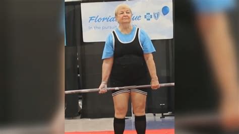 Year Old Woman Becomes World S Oldest Competitive Powerlifter Ctv News