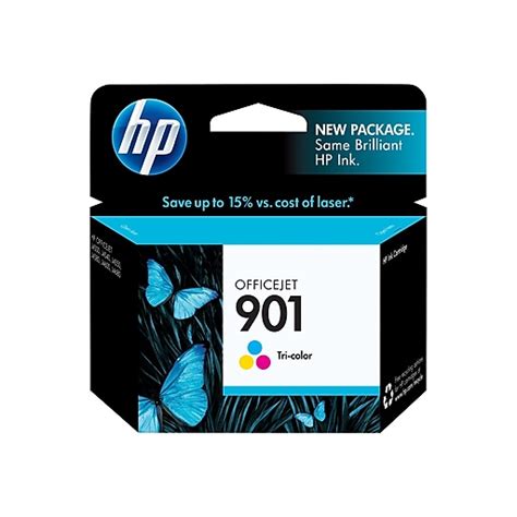 Hp 901 Tri Color Standard Yield Ink Cartridge Cc656an140 Staples