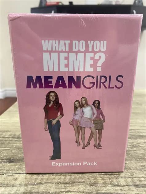 What Do You Meme Mean Girls Expansion Pack New Sealed 2940 Picclick