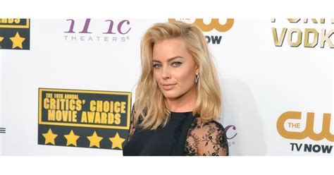 Margot Robbie Hair And Makeup At Critics Choice Awards 2014 Popsugar Beauty