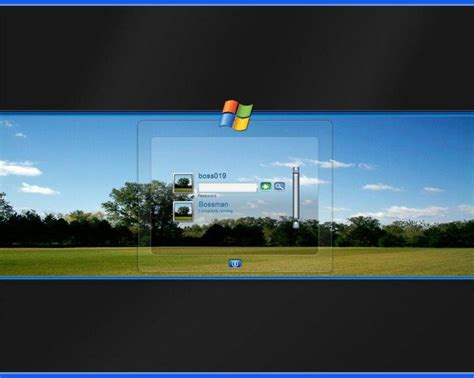 Clearview экран приветствия для Windows Xp