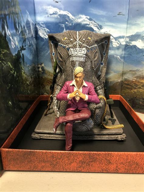 Statue From Far Cry 4 Kyrat Collectors Edition Pagan Min Ubisoft Statue Only Ebay