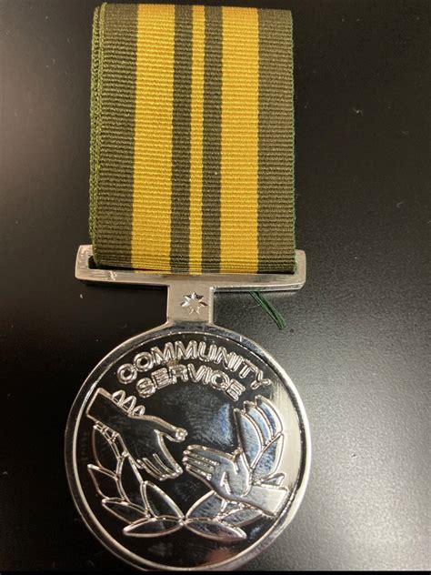 Community Service Medal Full Size Medals R Us Australia