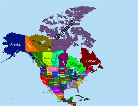 Disunited States Of America Map