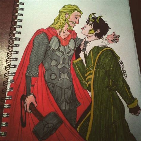 Thor And Loki Agent Of Asgard Colored By Brunagonda On Deviantart