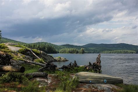 Jessica Tabora Watch Rock On Pharaoh Lake The Adirondack Almanack