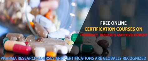 Free Online Pharmacy Courses With Certificates Infolearners