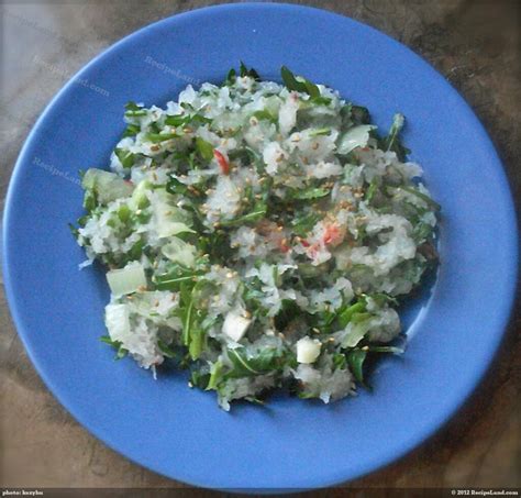 Long White Radish And Arugula Salad Recipe