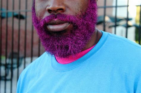 Men Dyeing Their Beards Bright Colors Is The Latest Trend In Facial