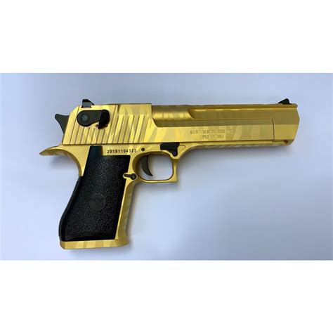 Cybergun Licensed Desert Eagle Gbb Pistol Tiger Stripe Gold We