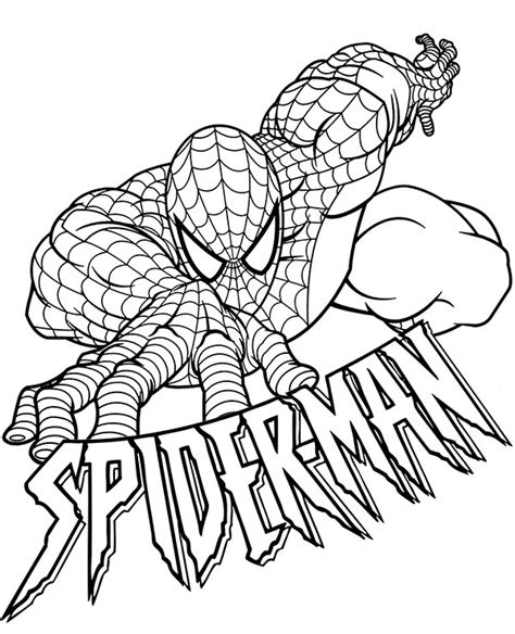Amazing Spiderman Kolorowanka Do Druku